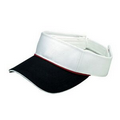 Pro Style Cotton Twill Visor w/ Sandwich Bill